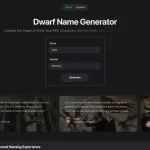 Dwarf Name Generator