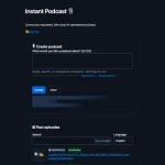 Instant Podcast