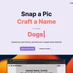 Pic A Pet Name