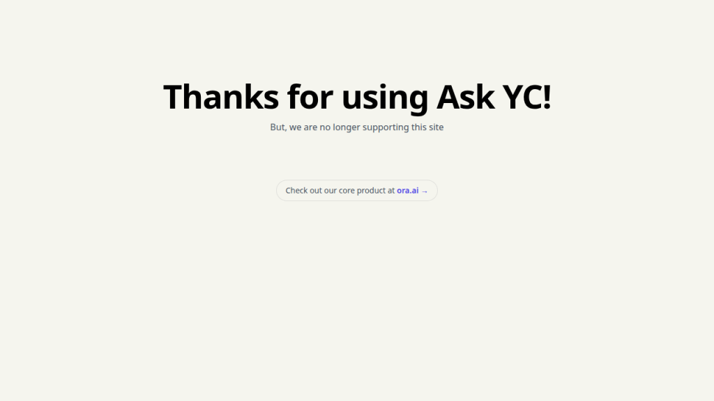 Ask YC