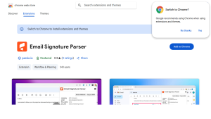 Email Signature Parser