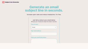 Subject Line Generator