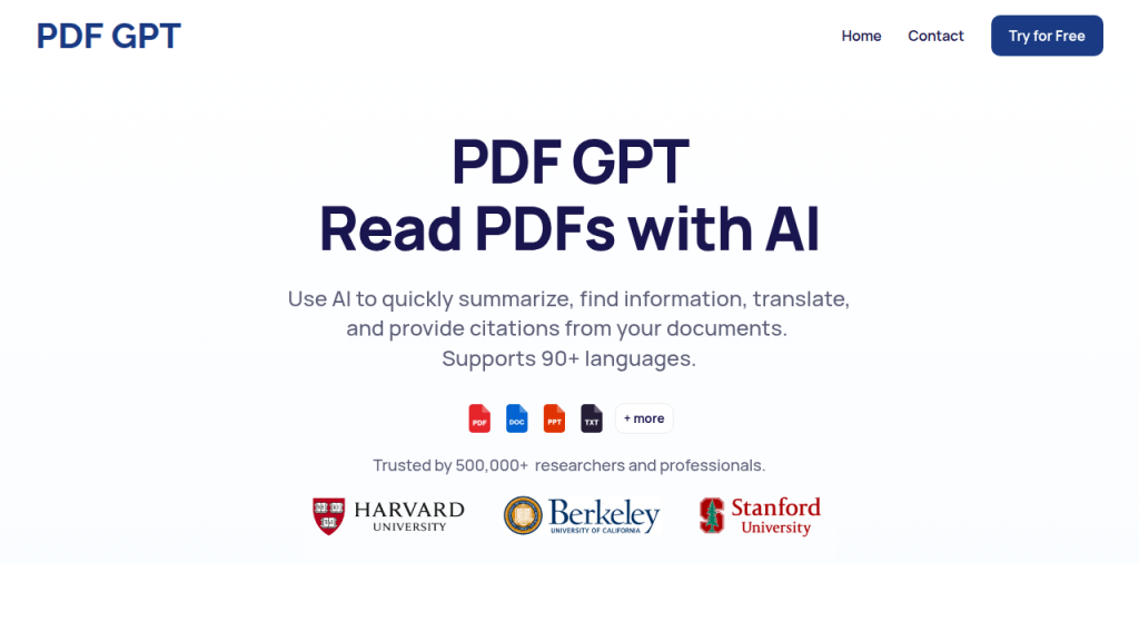 PDF GPT