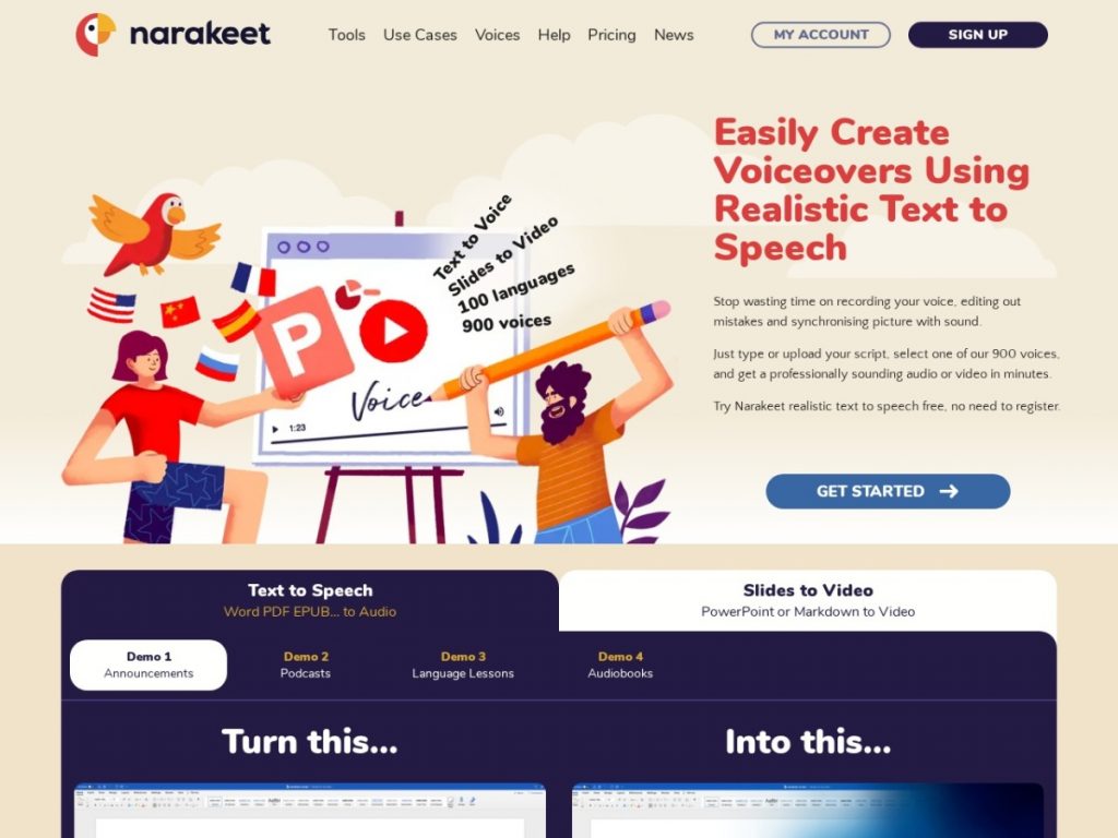 Narakeet