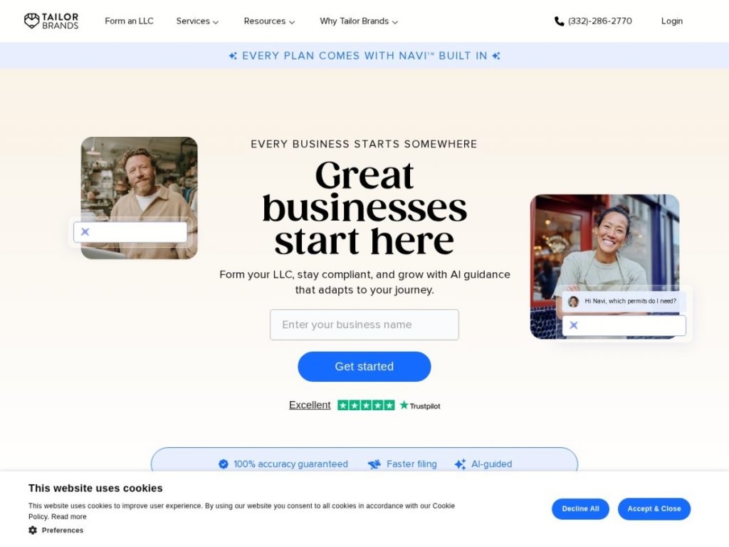 Tailor Brands AI
