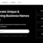 AI Business Name Generator by Branition