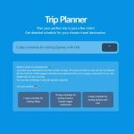 Trip Planner