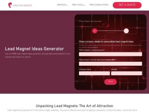 Lead Magnet Ideas Generator