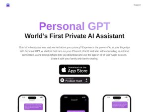 Personal GPT – Private AI Chatbot