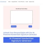 AI Signature Generator