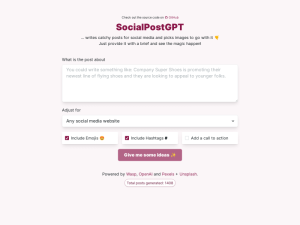 SocialPostGPT