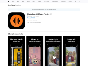 Musiclips: AI Music Finder