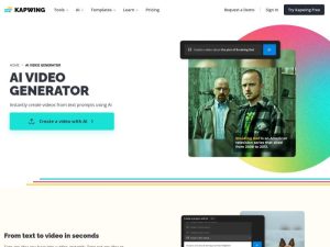 AI Video Generator by Kapwing