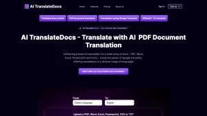 AI TranslateDocs