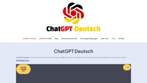 ChatGPT Deutsch