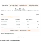 Grade Calculator AI