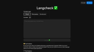 Langcheck