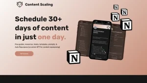 Content Scalling — Notion Content