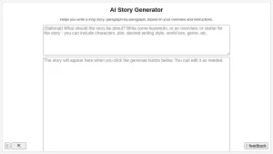 Prechance story generator