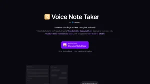 Voice Note Taker